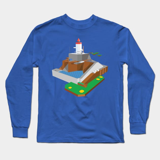 Whomp Fortress Long Sleeve T-Shirt by ilcalvelage